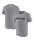 Фото #1 товара Men's Heathered Gray Chicago White Sox Durable Goods Synthetic T-shirt