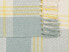 Фото #5 товара Плед Beliani Kuscheldecke BETALI Handgefertigte цвета Мята/Yellow 125x150 см 100% Baumwolle Клетка 400гр.