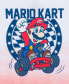 Toddler and Little Boys Mario Kart Short Sleeve T-shirt