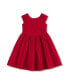 Little Girls Cap Sleeve Party Dress with Bow Sash