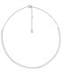 Фото #2 товара Michael Kors sterling Silver Tennis Necklace