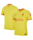 Фото #2 товара Men's Yellow Liverpool 2021/22 Third Vapor Match Jersey