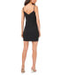 Women's Spaghetti Strap Bodycon Crepe Scuba Dress