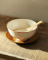 Фото #7 товара Porcelain mini bowl with antique finish rim