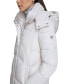 Фото #4 товара Women's Faux-Fur-Trim Hooded Puffer Coat, Created for Macy's