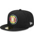 Фото #2 товара Men's Black LA Clippers Color Pack 59FIFTY Fitted Hat