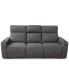 Фото #5 товара Greymel 84" Zero Gravity Fabric Sofa with Power Headrests, Created for Macy's