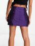 Фото #3 товара Topshop cargo pocket mini skirt in purple