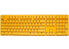 Фото #1 товара Ducky One 3 Yellow Gaming Tastatur RGB LED - MX-Red US - Full-size (100%) - USB - Mechanical - RGB LED - Yellow