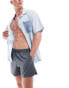 Фото #1 товара Abercrombie & Fitch 5inch pull on swim shorts in grey