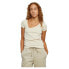 Фото #1 товара URBAN CLASSICS Organic Asymmetric Neckline short sleeve T-shirt