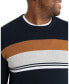 ფოტო #2 პროდუქტის Mens Martin Stripe Sweater Big & Tall