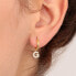 Single earrings "G" LPS02ARQ58