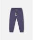 Фото #1 товара Boy French Terry Pant Night shadow Blue - Toddler Child