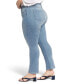 ფოტო #4 პროდუქტის Plus Size Le Silhouette Sheri Slim Jeans