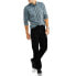 Фото #2 товара George Jeans Mens 38x34 Black Denim 100% Cotton Mid Rise Relaxed Fit Casual Wear