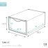 Фото #3 товара Stackable shoe box Max Home Белый 12 штук полипропилен ABS 23 x 14,5 x 33,5 cm