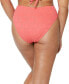 Фото #2 товара Jessica Simpson 300290 Women's Mix & Match Solid Spring Bikini Swimwear Size XL