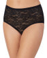 Le Mystère 289657 Women's Stretch Lace Brief Black Size Small