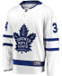 Фото #3 товара Men's Auston Matthews White Toronto Maple Leafs Away Premier Breakaway Player Jersey