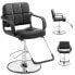 Фото #1 товара Fotel fryzjerski barberski kosmetyczny z podnóżkiem Physa EPSOM - czarny