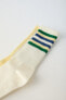 Фото #2 товара 2-pack of striped long socks