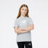 NEW BALANCE Essentials Stacked Logo Cotton short sleeve T-shirt