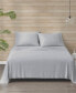 Фото #9 товара Lyocell 240 Thread Count Polyester Blend Sheet 4 Piece Set, Full
