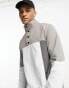 Another Influence co-ord nylon track jacket in grey