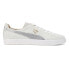 Фото #1 товара Puma Clyde Mij Sorayama Lace Up Mens Off White Sneakers Casual Shoes 39449701