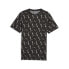 Фото #1 товара Puma Essentials Logo Lab Graphic Crew Neck Short Sleeve T-Shirt Mens Black, Grey