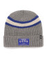 Фото #1 товара Men's Graphite Chicago Cubs Penobscot Cuffed Knit Hat
