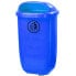 Фото #1 товара Kosz uliczny miejski pojemnik na śmieci na słupek lub ścianę DIN 50L - niebieski