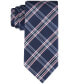 ფოტო #1 პროდუქტის Men's Twill Plaid Tie