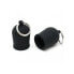 Фото #1 товара Nippe Suckers with Ring Silicone Black