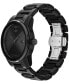 ფოტო #2 პროდუქტის Men's Swiss Bold Verso Black Ceramic Bracelet Watch 42mm