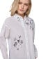 ფოტო #4 პროდუქტის Women's Cotton Oversized Whimsy Shirt