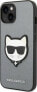 Karl Lagerfeld Etui Karl Lagerfeld KLHCP14SSAPCHG Apple iPhone 14 hardcase srebrny/silver Saffiano Choupette Head Patch