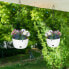 2 Blumenampeln mit Wasserspeicher - XL