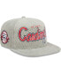 Фото #2 товара Men's Gray St. Louis Cardinals Corduroy Golfer Adjustable Hat