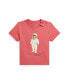 ფოტო #1 პროდუქტის Baby Boys Polo Bear Cotton Jersey Tee