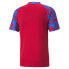 Фото #2 товара Puma Facr Prematch Crew Neck Short Sleeve Soccer Jersey Mens Size S 76765105