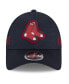 ფოტო #2 პროდუქტის Men's Navy Boston Red Sox 2024 Clubhouse 9FORTY Adjustable Hat