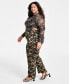 Trendy Plus Size Straight-Leg Cargo Pants