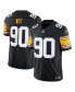 Фото #2 товара Men's T.J. Watt Black Pittsburgh Steelers Vapor F.U.S.E. Limited Jersey