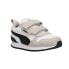 Фото #2 товара Puma R78 V Slip On Toddler Boys White Sneakers Casual Shoes 37361802