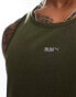 Puma Running Evolve tank top in khaki