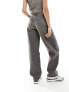 Фото #3 товара Weekday Rail mid waist loose fit straight leg jeans in clay grey