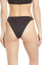 Фото #2 товара Dolce Vita 285714 Women's High Waist Bikini Bottoms, Size Medium - Black