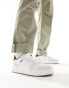 Фото #2 товара Levi's Glide leather trainer with logo in cream suede mix